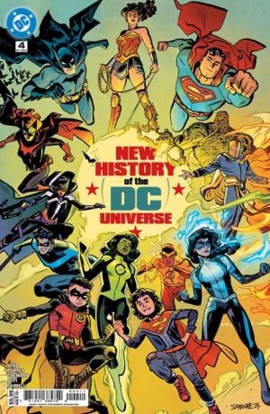 NEW HISTORY OF THE DC UNIVERSE #4 (OF 4) CVR A CHRIS SAMNEE
