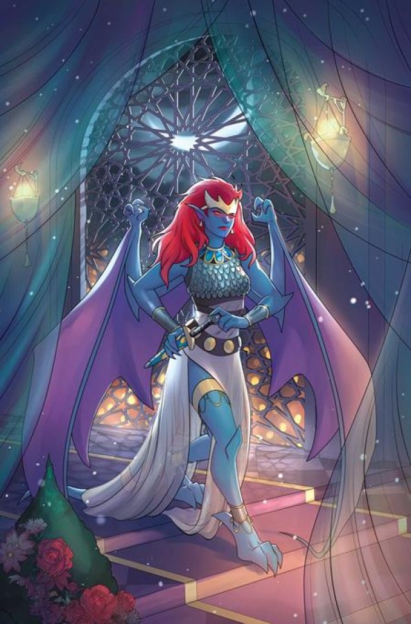 GARGOYLES DEMONA #4 CVR E MEGHAN HETRICK METAL VIRGIN VAR