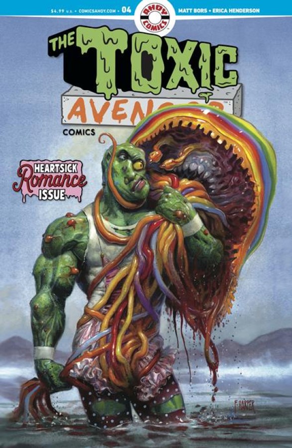 TOXIC AVENGER COMICS #4 CVR A FRED HARPER (MR)