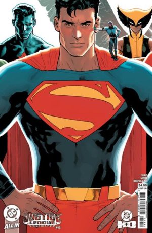 JUSTICE LEAGUE UNLIMITED #12 CVR D JEFF SPOKES CARD STOCK VAR (DC K.O.)