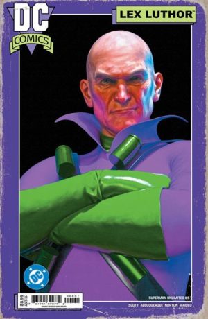 SUPERMAN UNLIMITED #6 CVR B MARK SPEARS CARD STOCK VAR