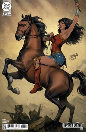 WONDER WOMAN #26 CVR B DAVID NAKAYAMA CARD STOCK VAR