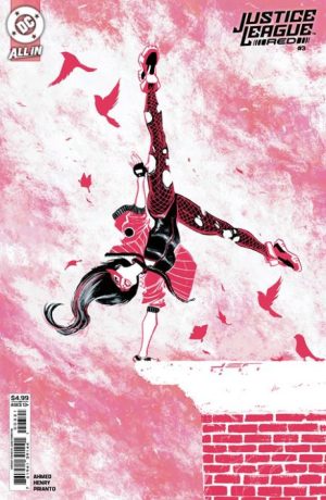 JUSTICE LEAGUE RED #3 (OF 6) CVR B JUAN FERREYRA CARD STOCK VAR