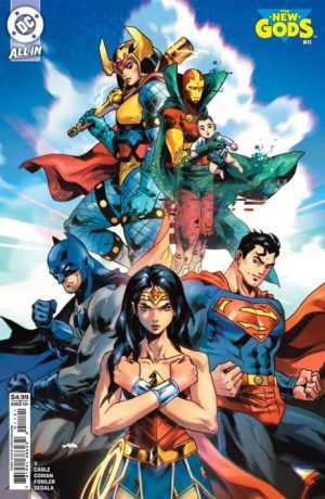 NEW GODS #11 (OF 12) CVR B ANAND RAMCHERON CARD STOCK VAR