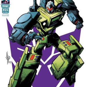 TRANSFORMERS #24 2ND PTG CVR A JASON HOWARD DECEPTICON