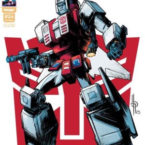 TRANSFORMERS #24 2ND PTG CVR B JASON HOWARD AUTOBOT VAR