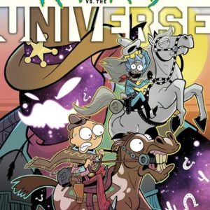 RICK AND MORTY VS THE UNIVERSE #4 (OF 4) CVR B TROY LITTLE VAR