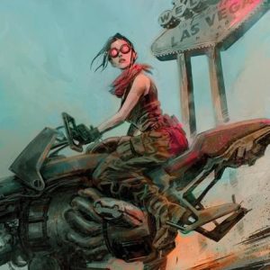 BLADE RUNNER BLACK LOTUS LAS VEGAS #2 (OF 4) CVR C JESUS HERVAS VAR (MR)