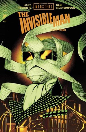 UNIVERSAL MONSTERS THE INVISIBLE MAN #4 (OF 4) CVR B RYAN SOOK VAR