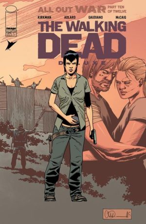 WALKING DEAD DELUXE #124 CVR B CHARLIE ADLARD & DAVE MCCAIG VAR (MR)