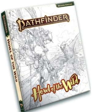 Pathfinder RPG: Howl of the Wild Hardcover Set (1 Sketch Cover & 2 Standard Covers) (P2)