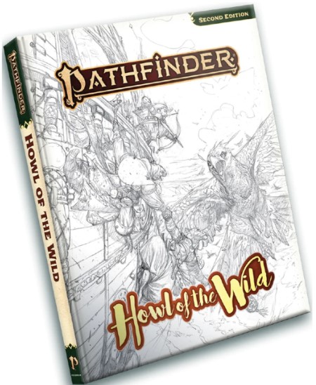 Pathfinder RPG: Howl of the Wild Hardcover Set (1 Sketch Cover & 2 Standard Covers) (P2)