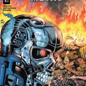 TERMINATOR METAL #3 CVR B BOB LAYTON VAR
