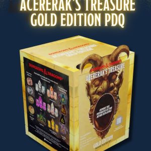 Dungeons & Dragons: Acererak's Treasure Blind Box Display - Gold Edition