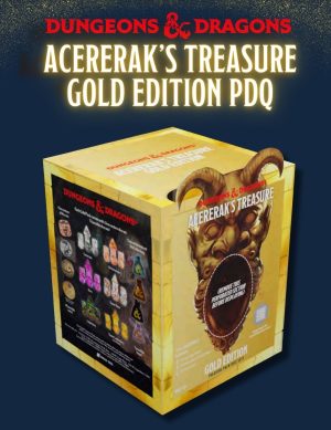 Dungeons & Dragons: Acererak's Treasure Blind Box Display - Gold Edition