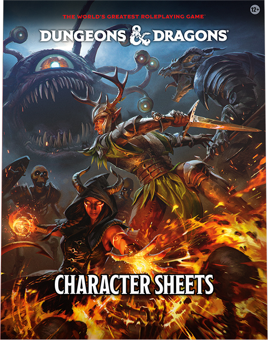 Dungeons & Dragons RPG: Character Sheets (2024) - Image 2