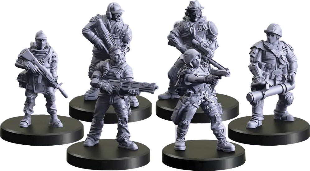 Cyberpunk RED: Combat Zone - 6th Street Faction Starter Box