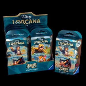 Disney Lorcana TCG: Azurite Sea - Starter Deck - Amber & Ruby