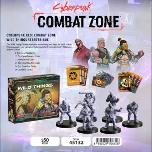 Cyberpunk RED: Combat Zone - Wild Things Starter