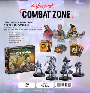 Cyberpunk RED: Combat Zone - Wild Things Starter