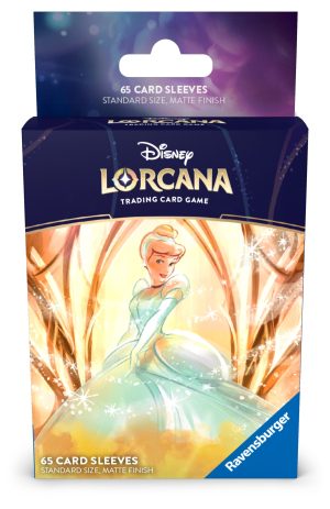 Disney Lorcana TCG: Archazia`s Island - Card Sleeves, Cinderella