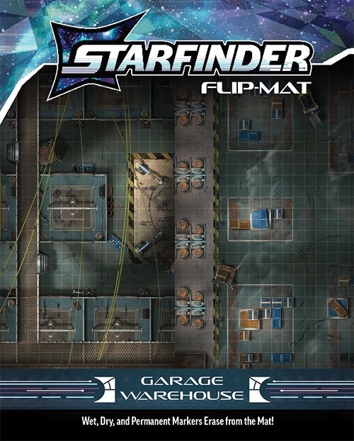Starfinder RPG: Flip-Mat - Garage Warehouse - Image 2