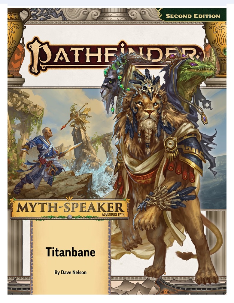 Pathfinder RPG: Adventure Path - Myth-Speaker 3 of 3 - Titanbane (P2)