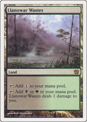 Llanowar Wastes [9th Edition]