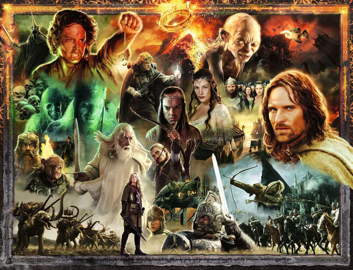 Lord Of The Rings: The Return of the Kings 2000pc Puzzle - Image 2