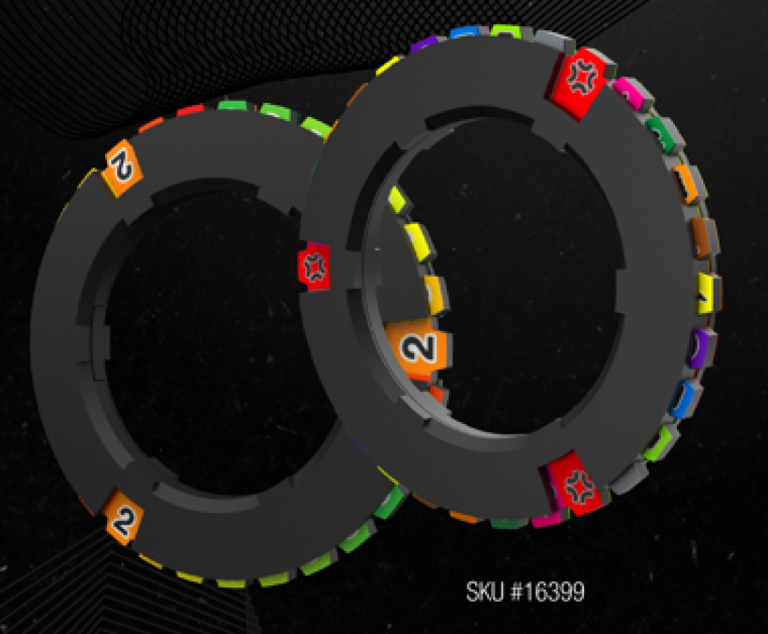 Multi-Ring: Tube of 10 Rotating Condition and Health Tracker Rings