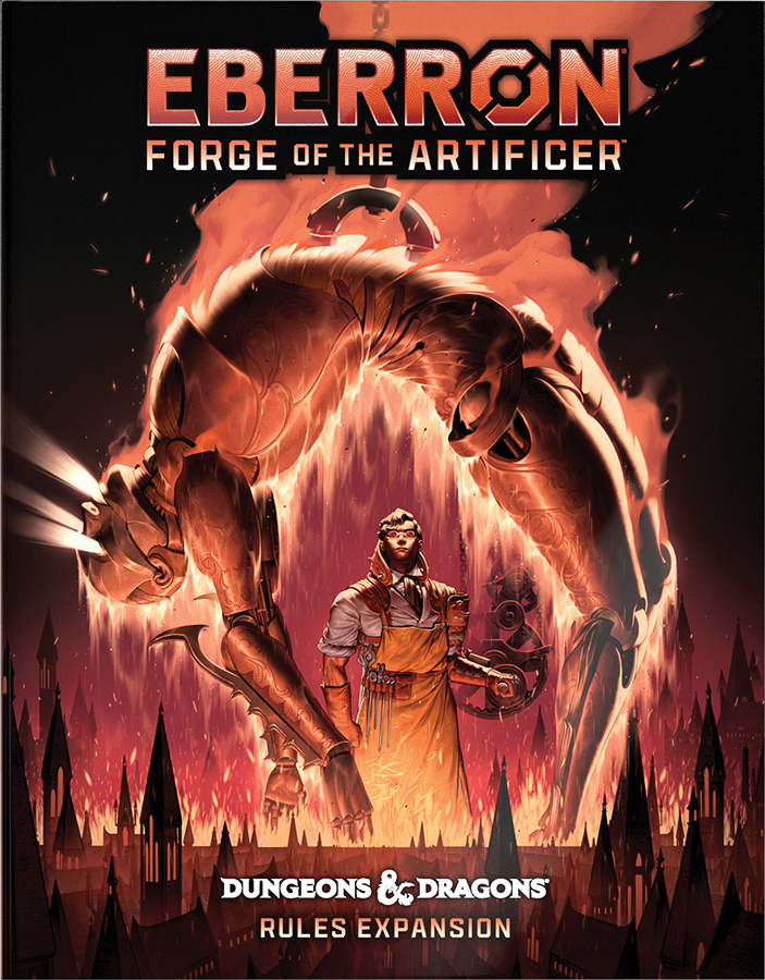 Dungeons & Dragons RPG: Eberron - Forge of the Artificer Alternate Hard Cover - Image 2