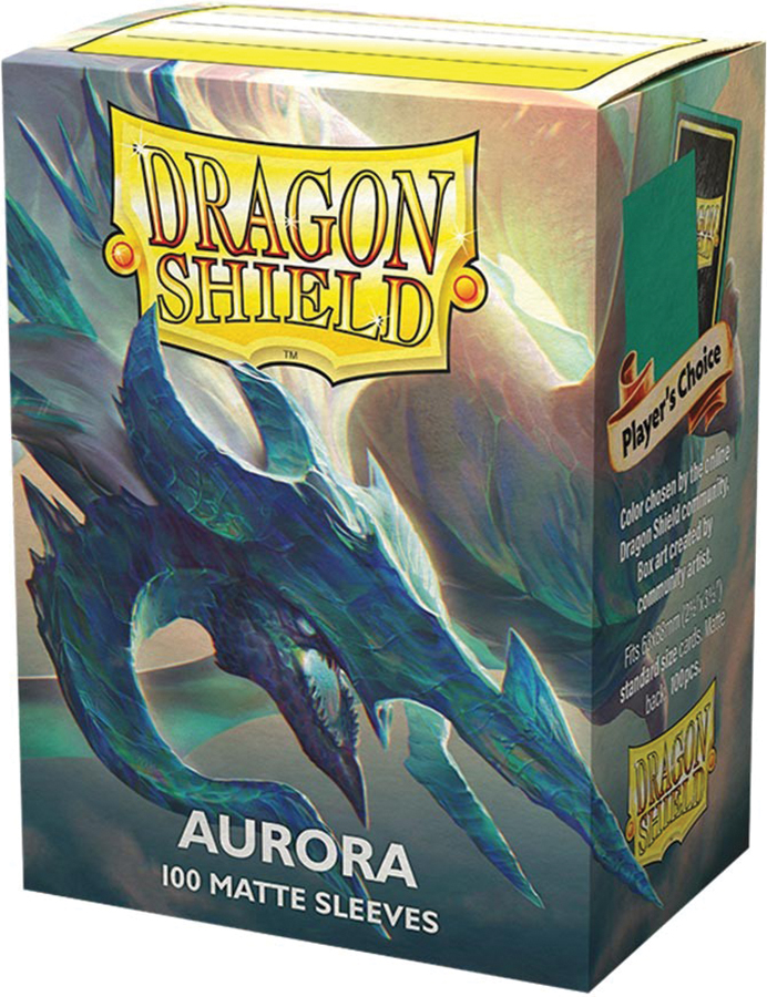 Dragon Shields: (100) Matte - Aurora - Image 2