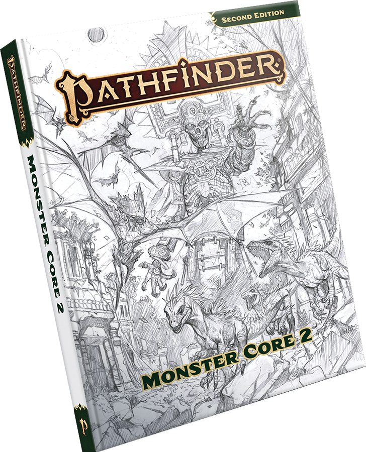 Pathfinder RPG: Monster Core 2 Hardcover (Retailer Exclusive Cover Edition) (P2)