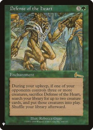 Defense of the Heart [The List Reprints]