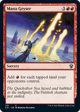 Mana Geyser [Commander 2021]