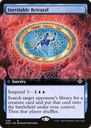Inevitable Betrayal (Extended Art) [Modern Horizons 2]