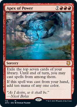 Apex of Power [Commander: Adventures in the Forgotten Realms]