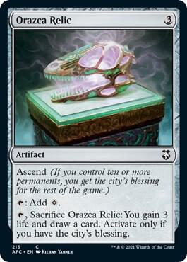 Orazca Relic [Commander: Adventures in the Forgotten Realms]