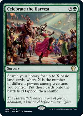 Celebrate the Harvest [Commander: Innistrad: Midnight Hunt]