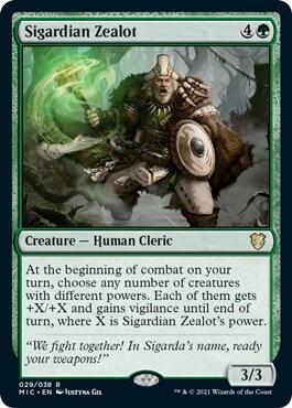 Sigardian Zealot [Commander: Innistrad: Midnight Hunt]