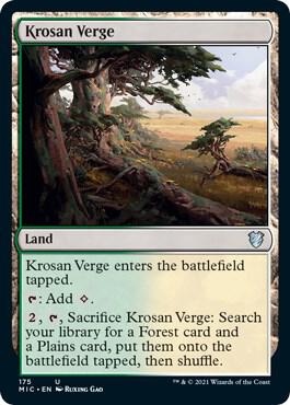 Krosan Verge [Commander: Innistrad: Midnight Hunt]