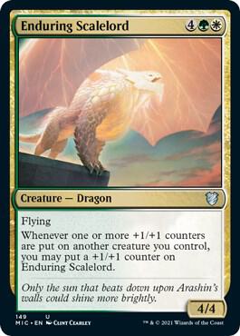 Enduring Scalelord [Commander: Innistrad: Midnight Hunt]