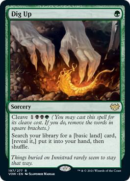 Dig Up [Innistrad: Crimson Vow]