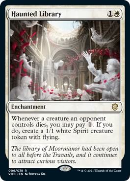 Haunted Library [Commander: Innistrad: Crimson Vow]