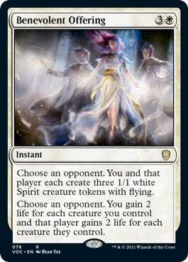Benevolent Offering [Commander: Innistrad: Crimson Vow]