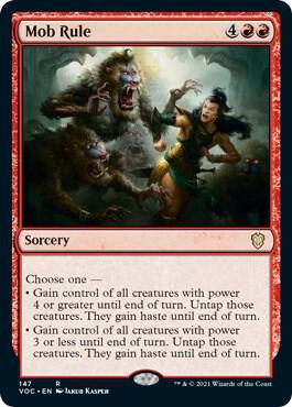 Mob Rule [Commander: Innistrad: Crimson Vow]
