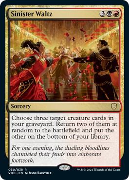 Sinister Waltz [Commander: Innistrad: Crimson Vow]