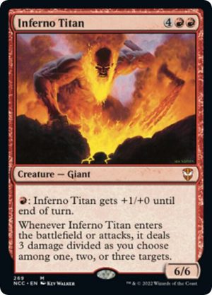 Inferno Titan [Commander: Streets of New Capenna]