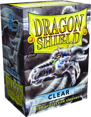 Dragon Shields: (100) Clear