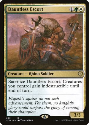 Dauntless Escort [Starter Commander Decks]